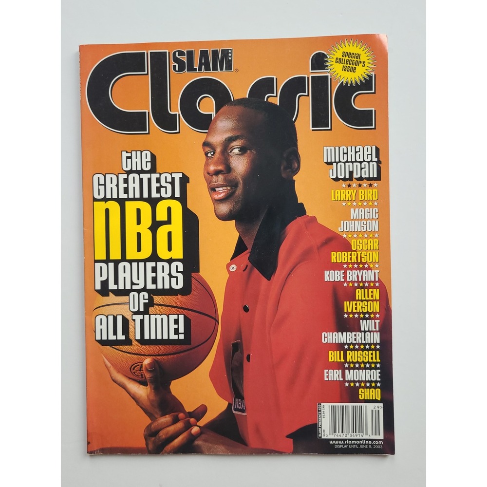 Slam Classic Magazine Michael Jordan Greatest NBA Players All Time Issue 29 2003